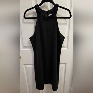 Elegant Black Sleeveless Dress